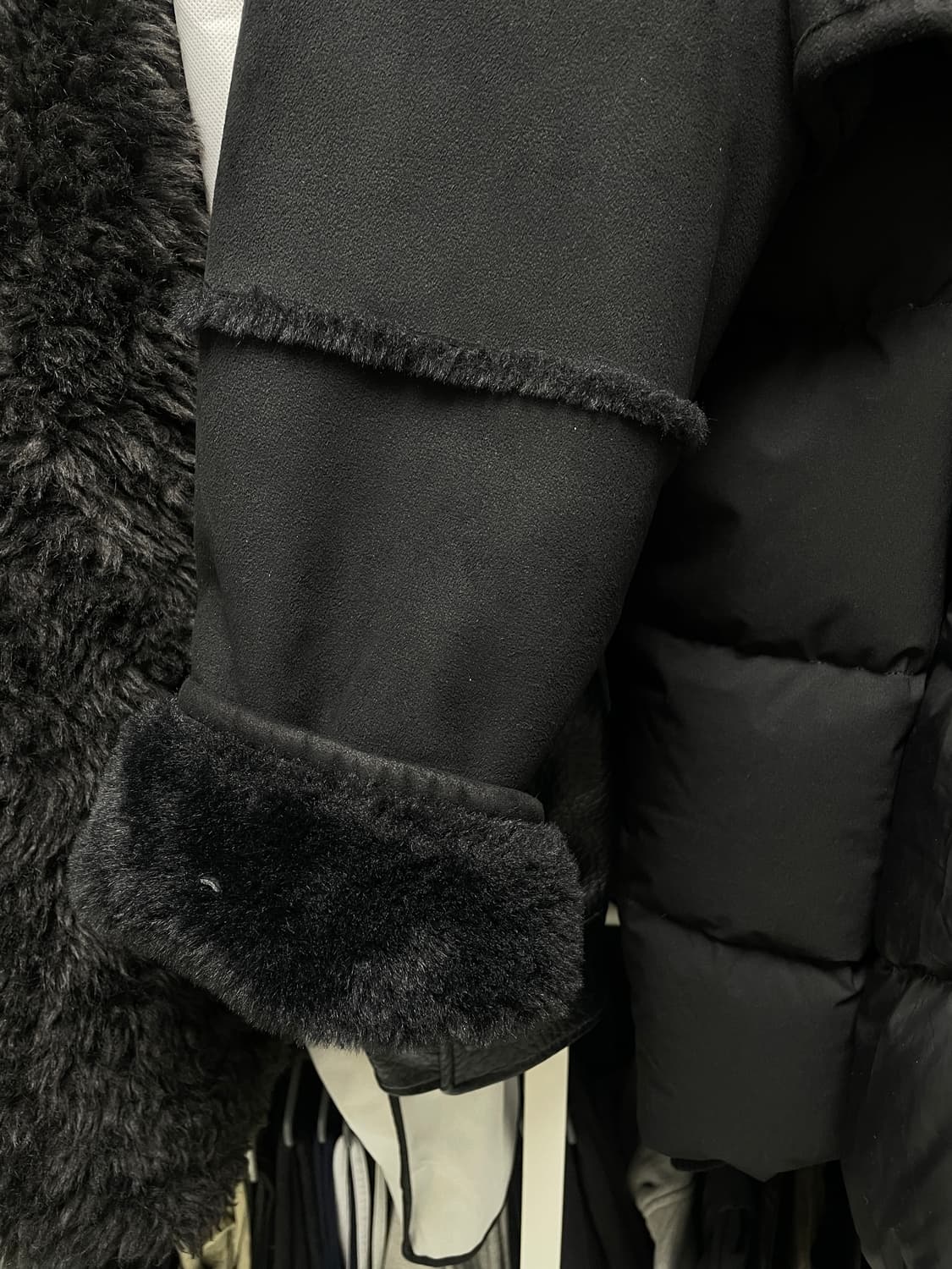 쓰리타임즈 크롭무스탕 상품이미지5