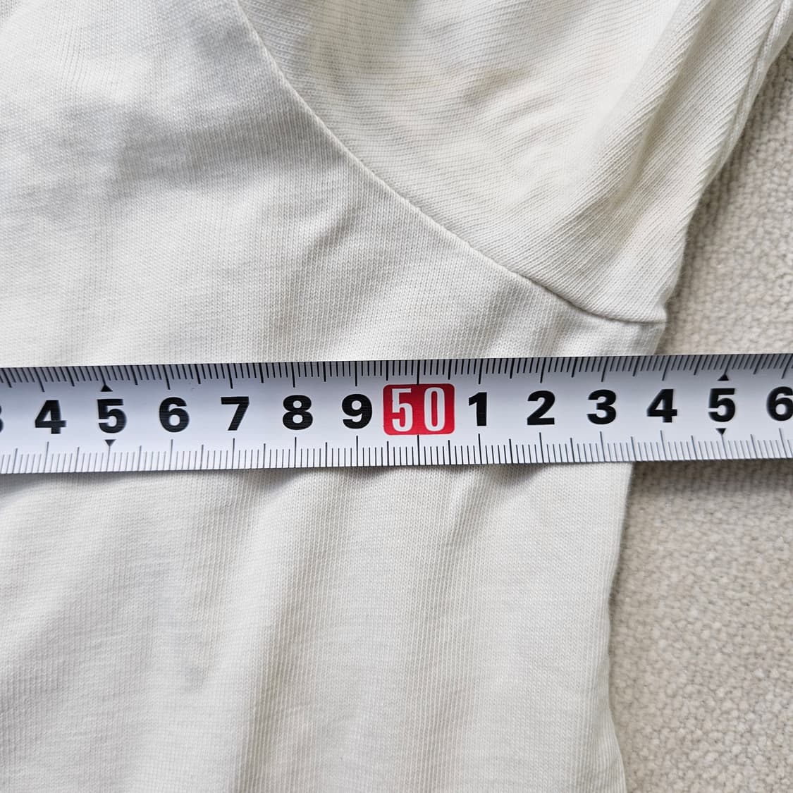 L 커버낫 화이트 반팔 티셔츠 0305Y 상품이미지9