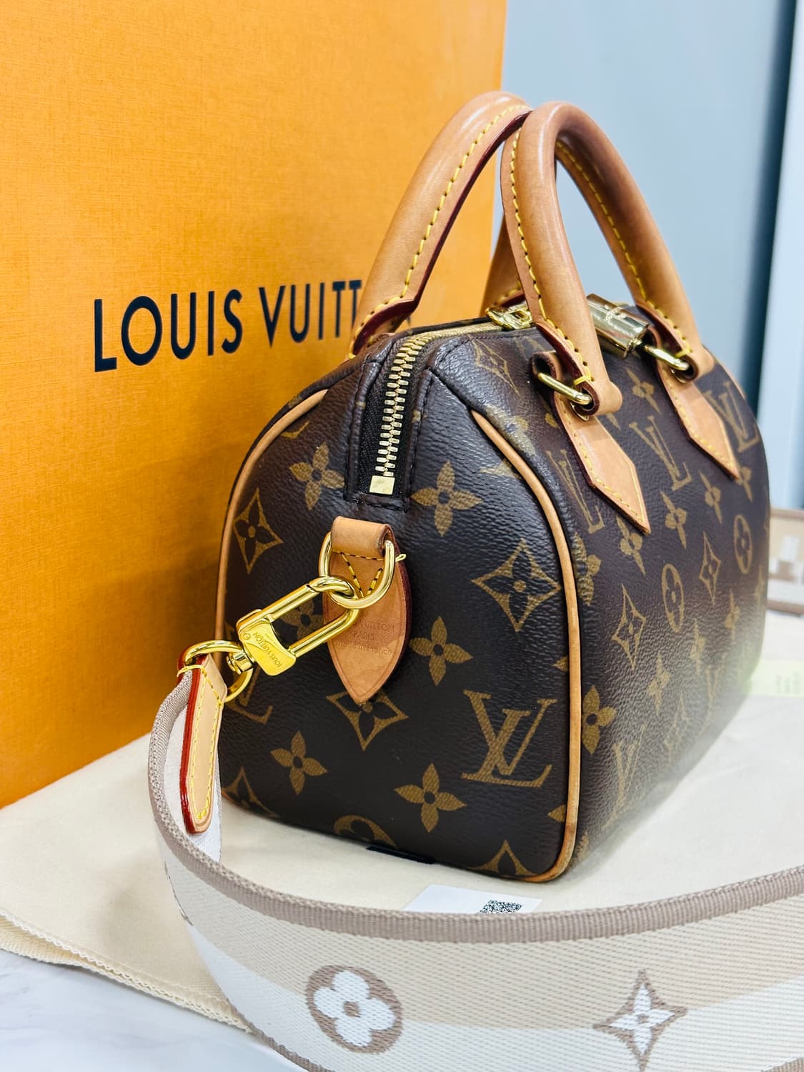 [풀구성] 루이비통 스피디 반둘리에 20 모노그램  상품이미지7