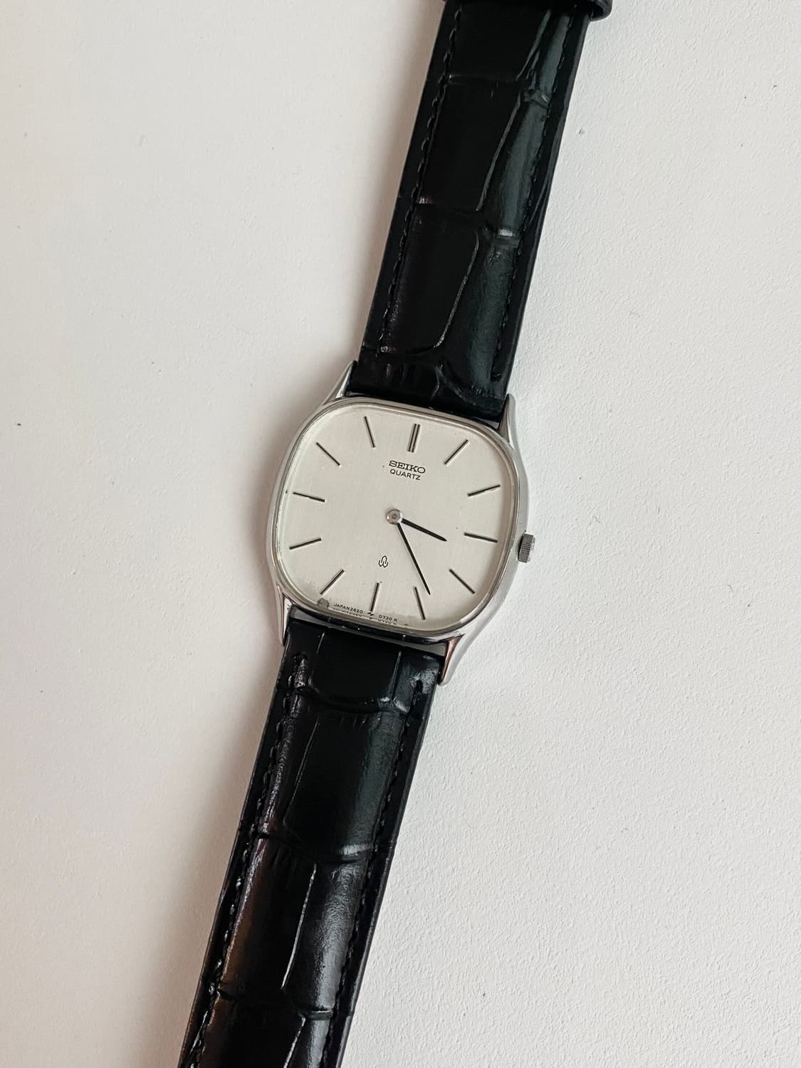 Seiko 세이코 쿼츠 스퀘어 상품이미지2