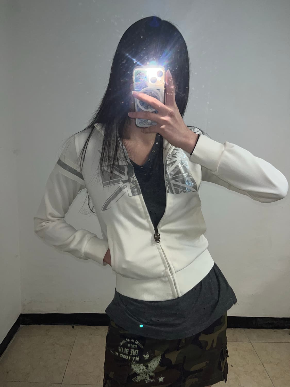 Ask 00's 화이트 져지 상품이미지3