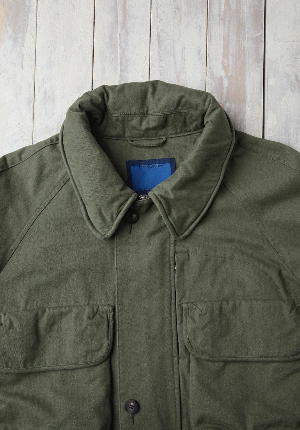 (새상품급) [FFC x DOCUMENT] 헨리코튼 도큐먼트 피싱 자켓 상품이미지3