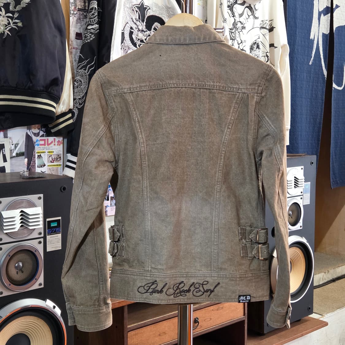 MCD 펑크 자수 브라운 코튼 자켓 상품이미지5