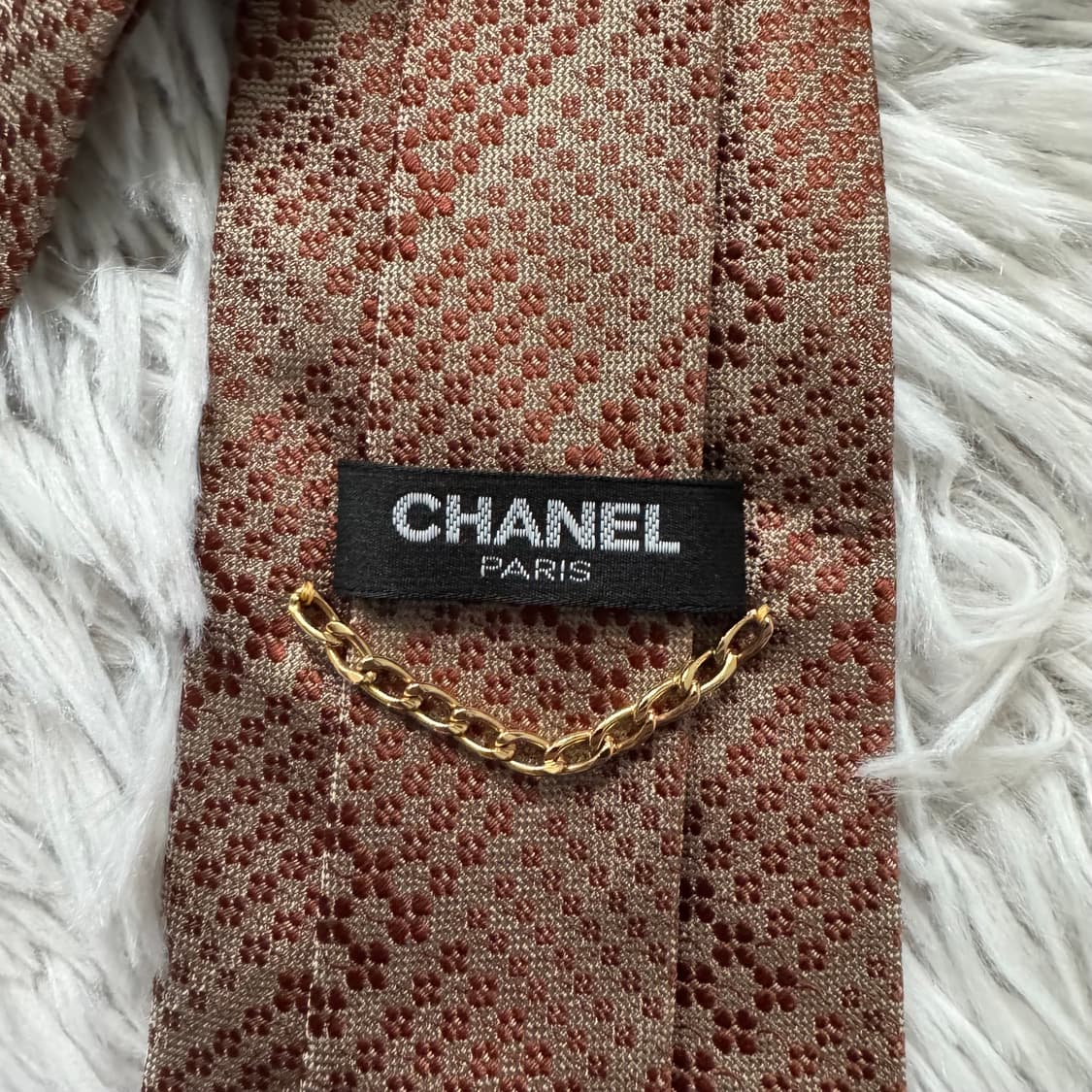 CHANEL 일본빈티지 넥타이 샤넬 빈티지넥타이 샤넬새상품 샤넬넥타이 상품이미지9