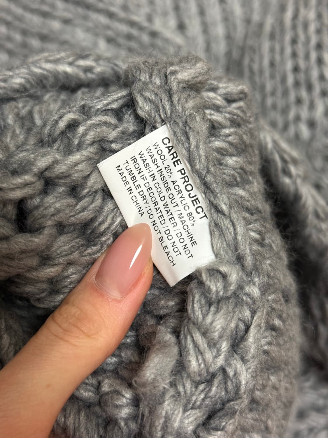 플리즈프로젝트 니트 상품이미지5