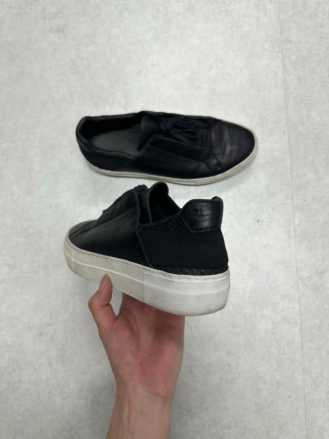 헬무트랭 레더 트레이너 스니커즈 상품이미지5