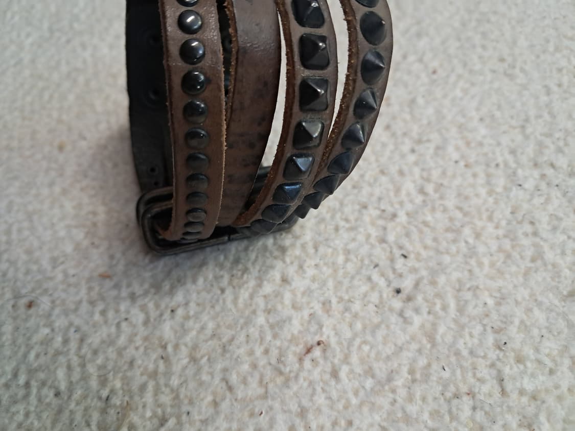 디젤 빈티지 가죽팔찌 공용 상품이미지5