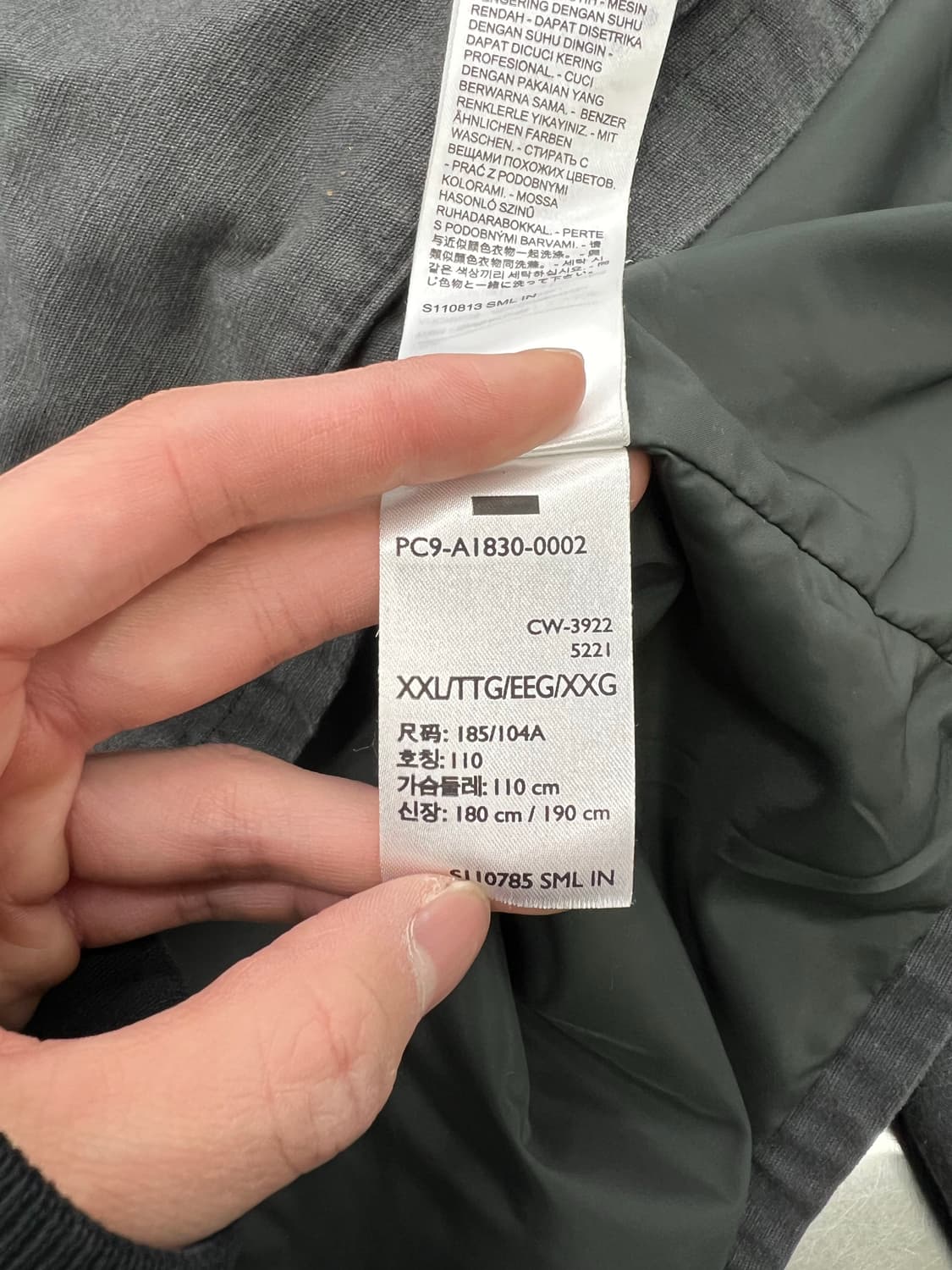 리바이스 다크 그레이 코듀로이 카라 헌팅 자켓 상품이미지9