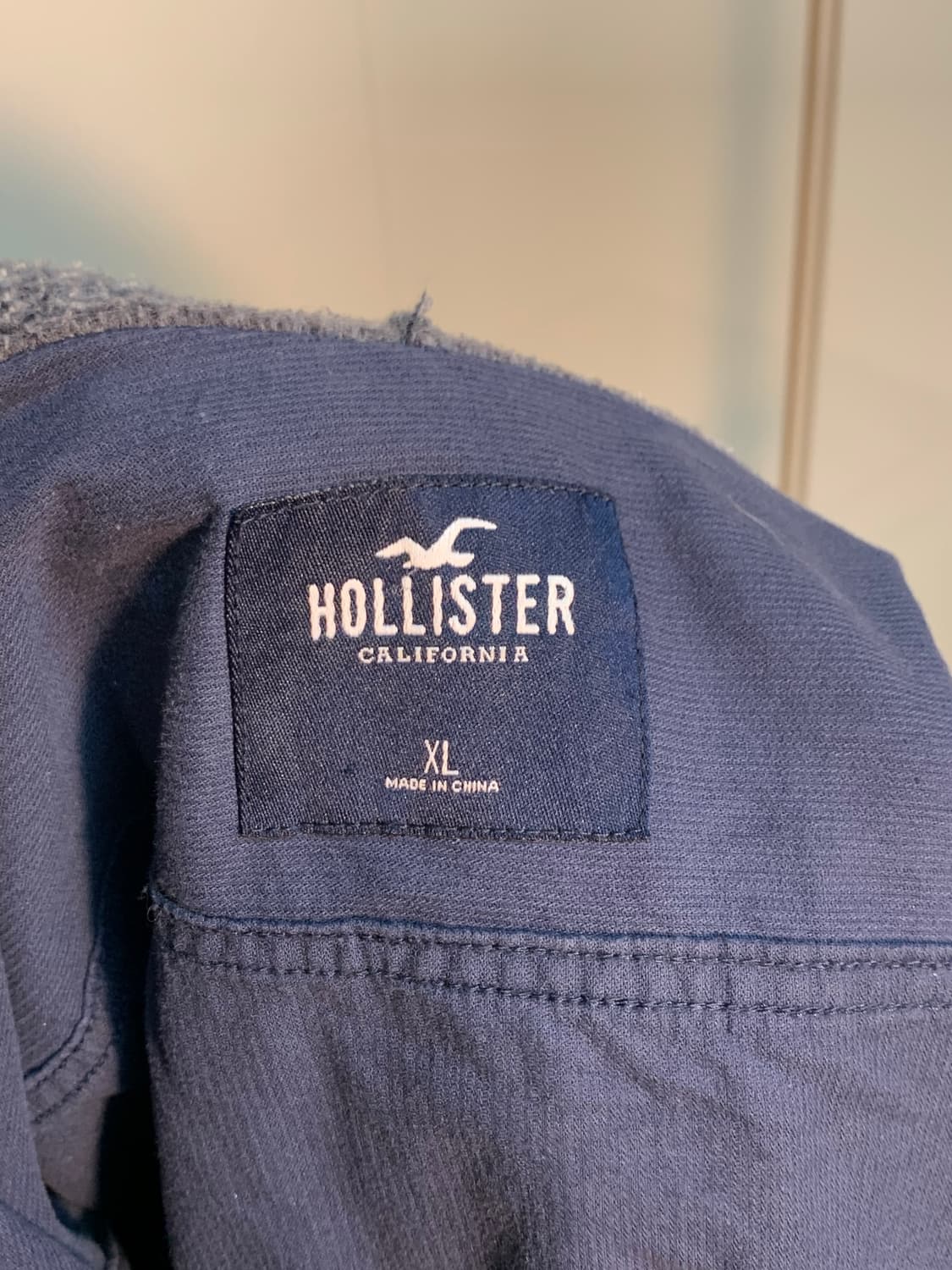 홀리스터 후드 셔츠 네이비 상품이미지3