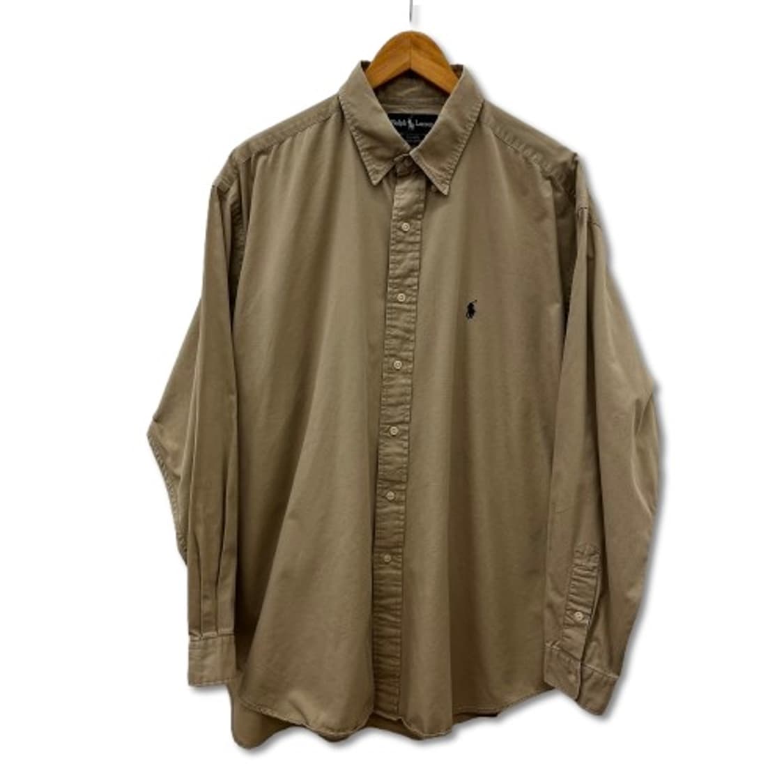 폴로 랄프로렌 BLAIRE 베이지 코튼 셔츠 상품이미지1