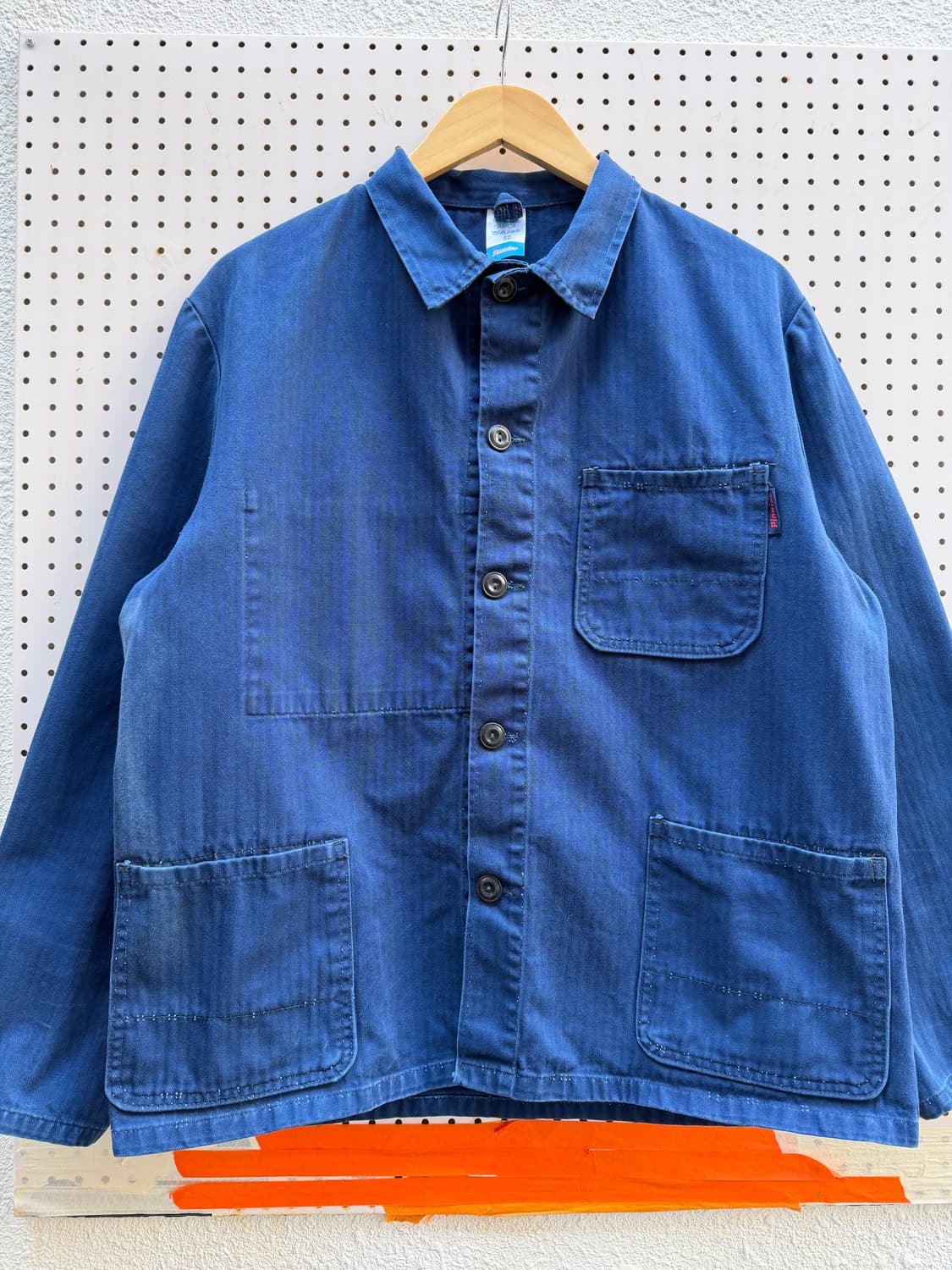 OLD VINTAGE PIONIER HBT 헤링본 프렌치워크자켓 상품이미지6