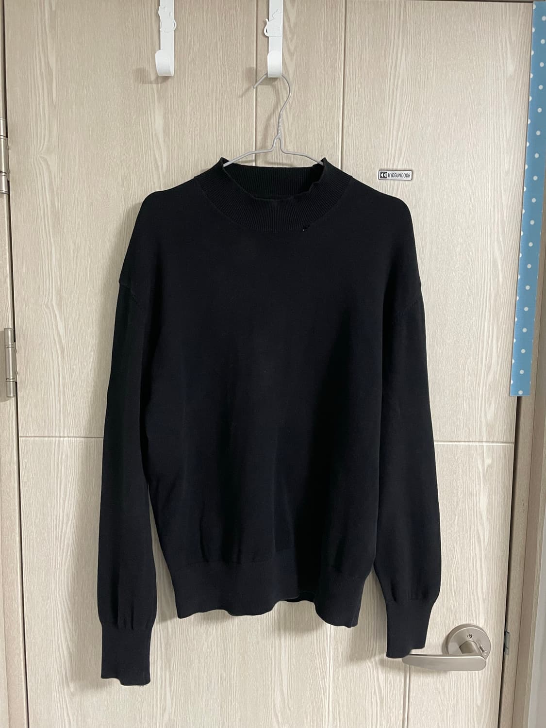 [M]론트 모크넥 니트 상품이미지1