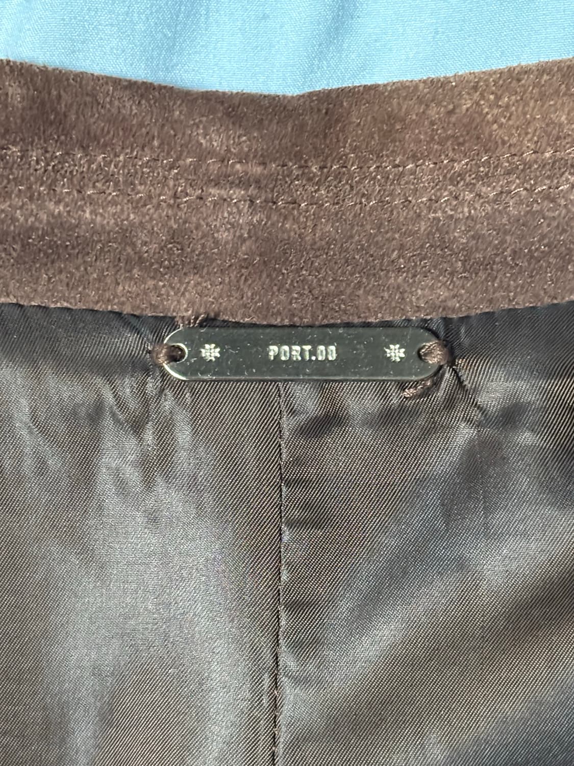 L) 토니웩 21fw 웨스턴 스웨이드 자켓 브라운 상품이미지7