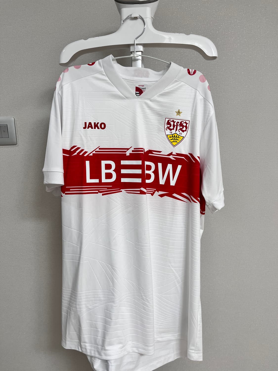 축구 져지 유니폼 슈투트가르트 독일 야코 JAKO LBBW 상품이미지1