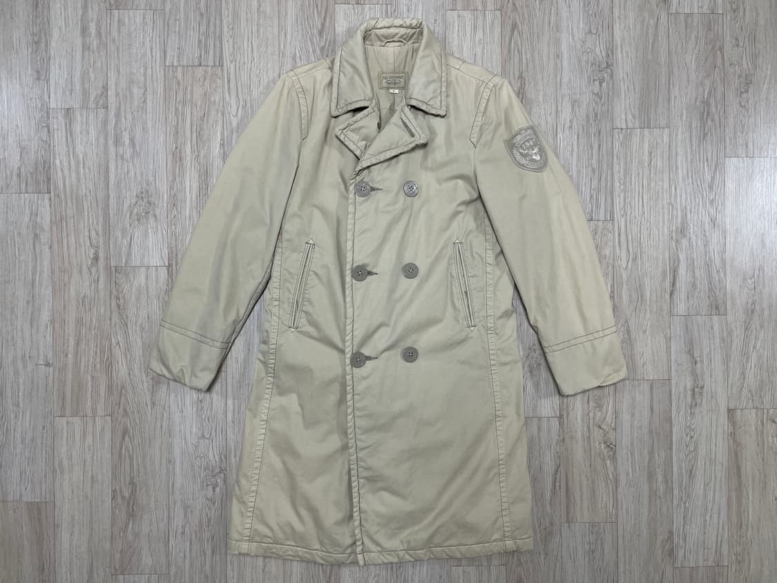 95~100) 폴로 랄프로렌 미해군 누빔 롱 피코트(RRL&LVC) 상품이미지1