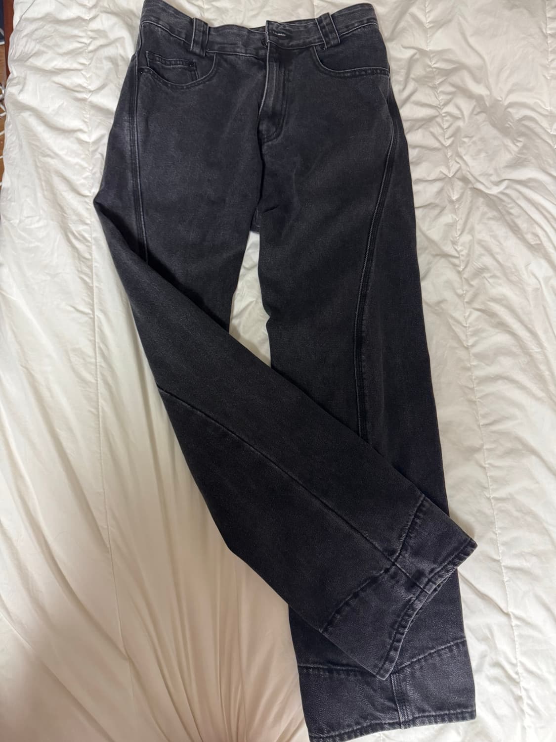 MPa DRIFT DENIM PANTS (BLACK) S 상품이미지5