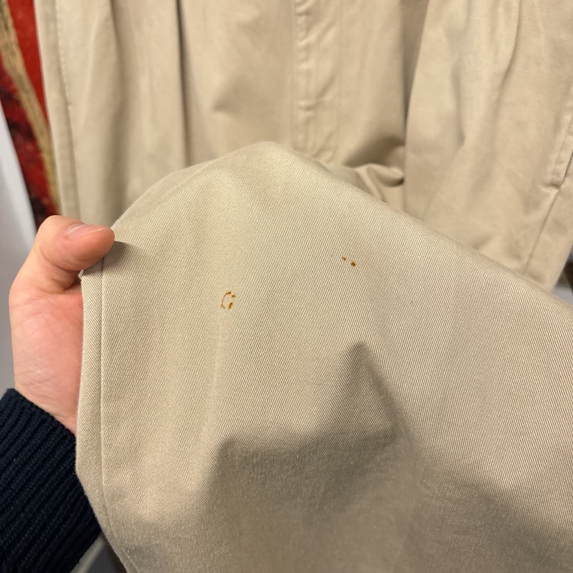 80~90s 폴로 랄프로렌 클래식 더블플리츠 베이지 치노팬츠 N766 상품이미지8