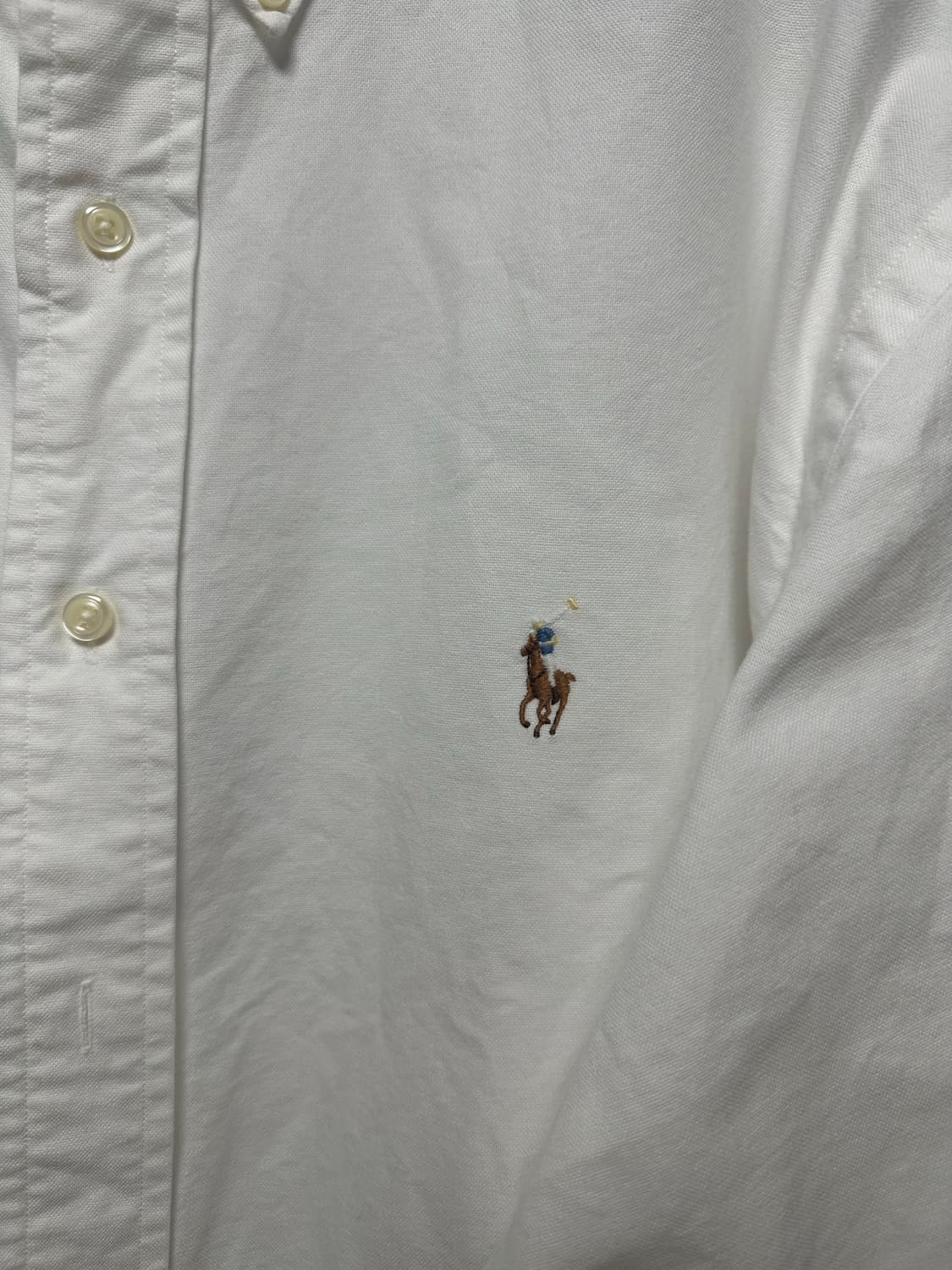 no.173 폴로랄프로렌 옥스포드 Yarmouth핏 화이트셔츠 xxl  상품이미지2