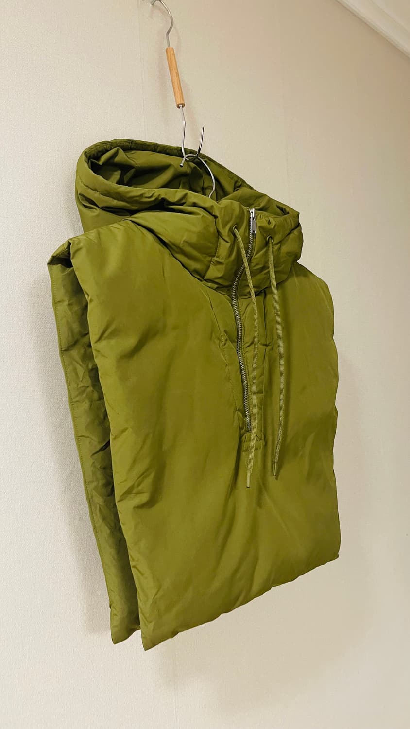 새상품) 코스 후디드 패딩 다운 베스트 바라클라바 상품이미지3