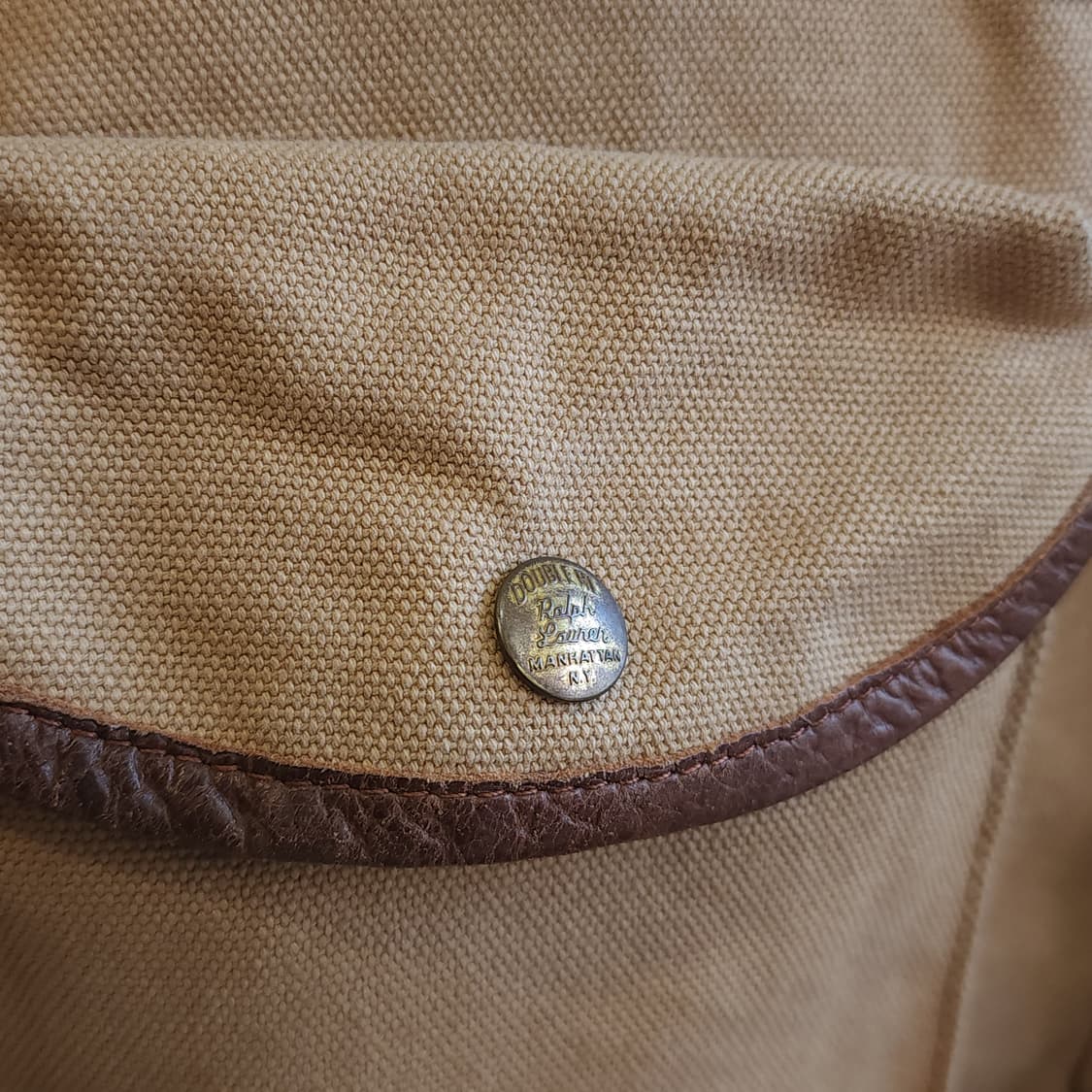 더블알엘 브리프 케이스 캔버스 레더 메신져백 상품이미지6