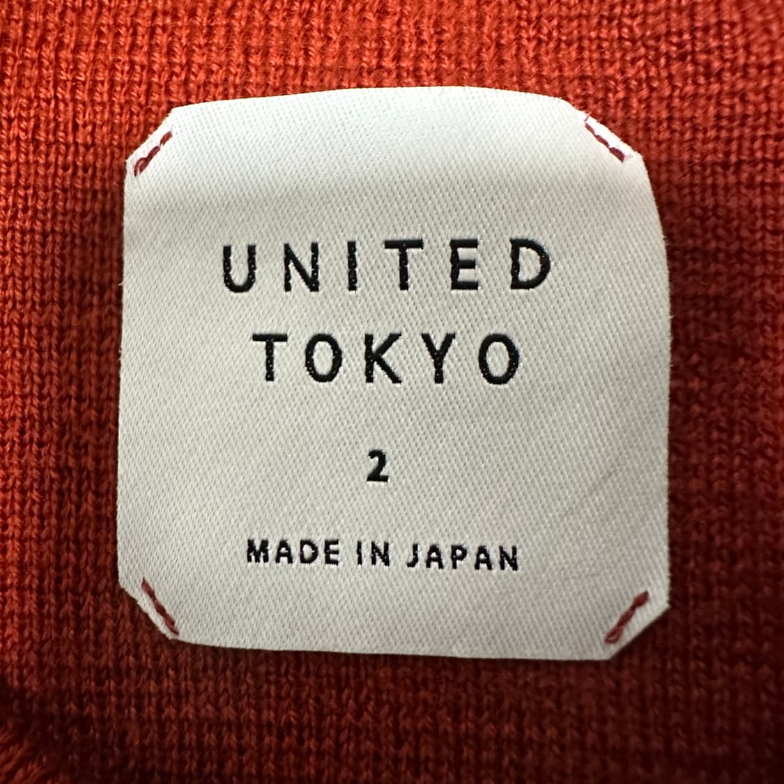 UNITED TOKYO japan made wool 100% knit 상품이미지3