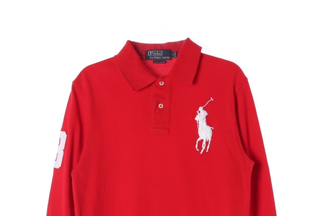 폴로 랄프 로렌 빅포니 긴팔 카라티 S 상품이미지3