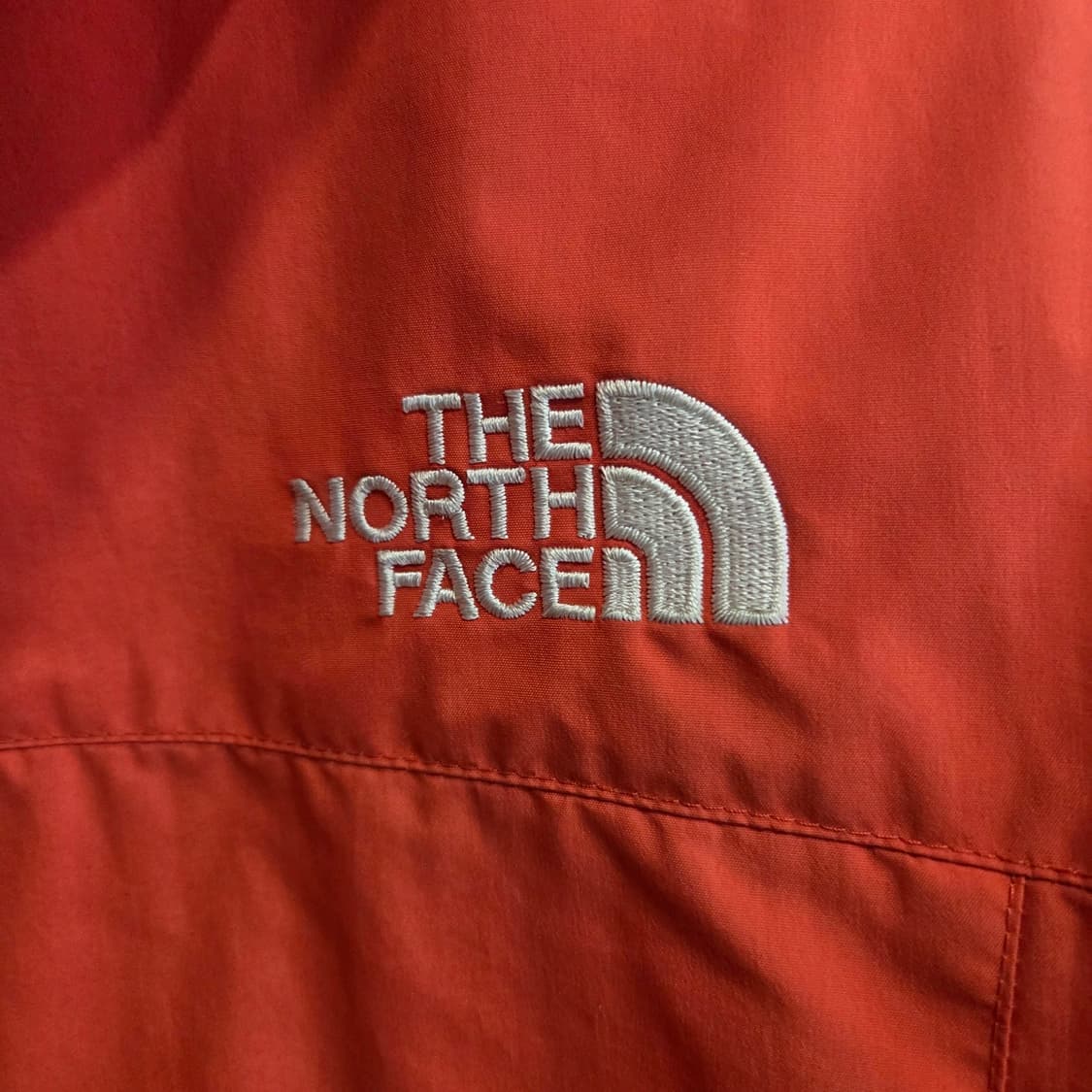 노스페이스 키즈 오렌지 패딩 140 상품이미지5