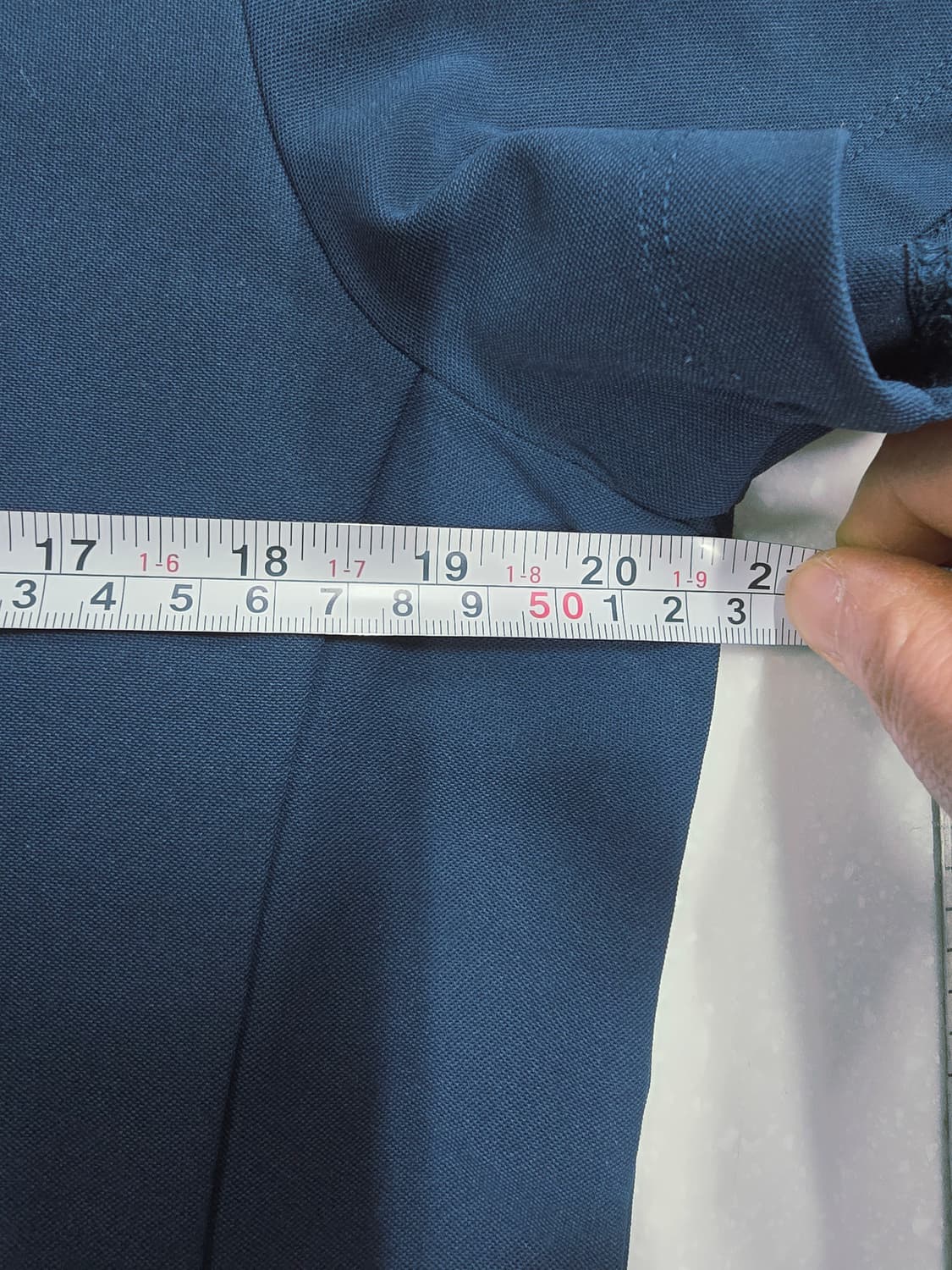 K2 남성용 네이비 반팔 카라 티셔츠 상품이미지8