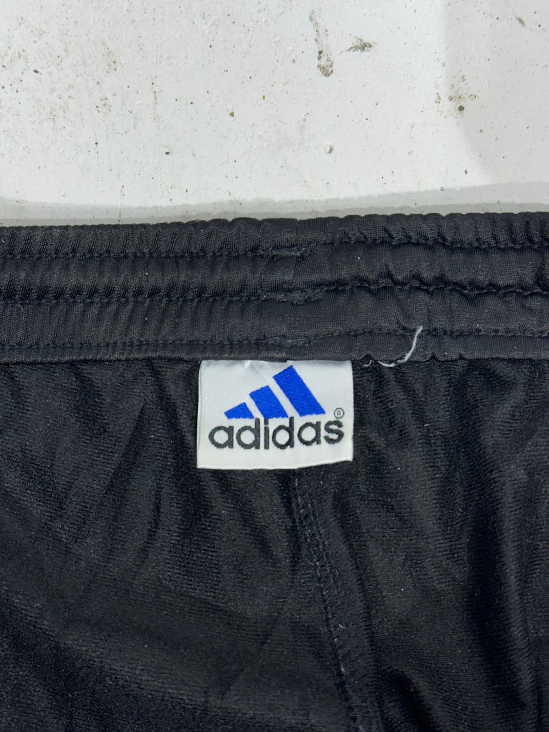 90s 아디다스 블랙 화이트 사이드 버튼 스냅 팬츠 추리닝 바지  상품이미지7