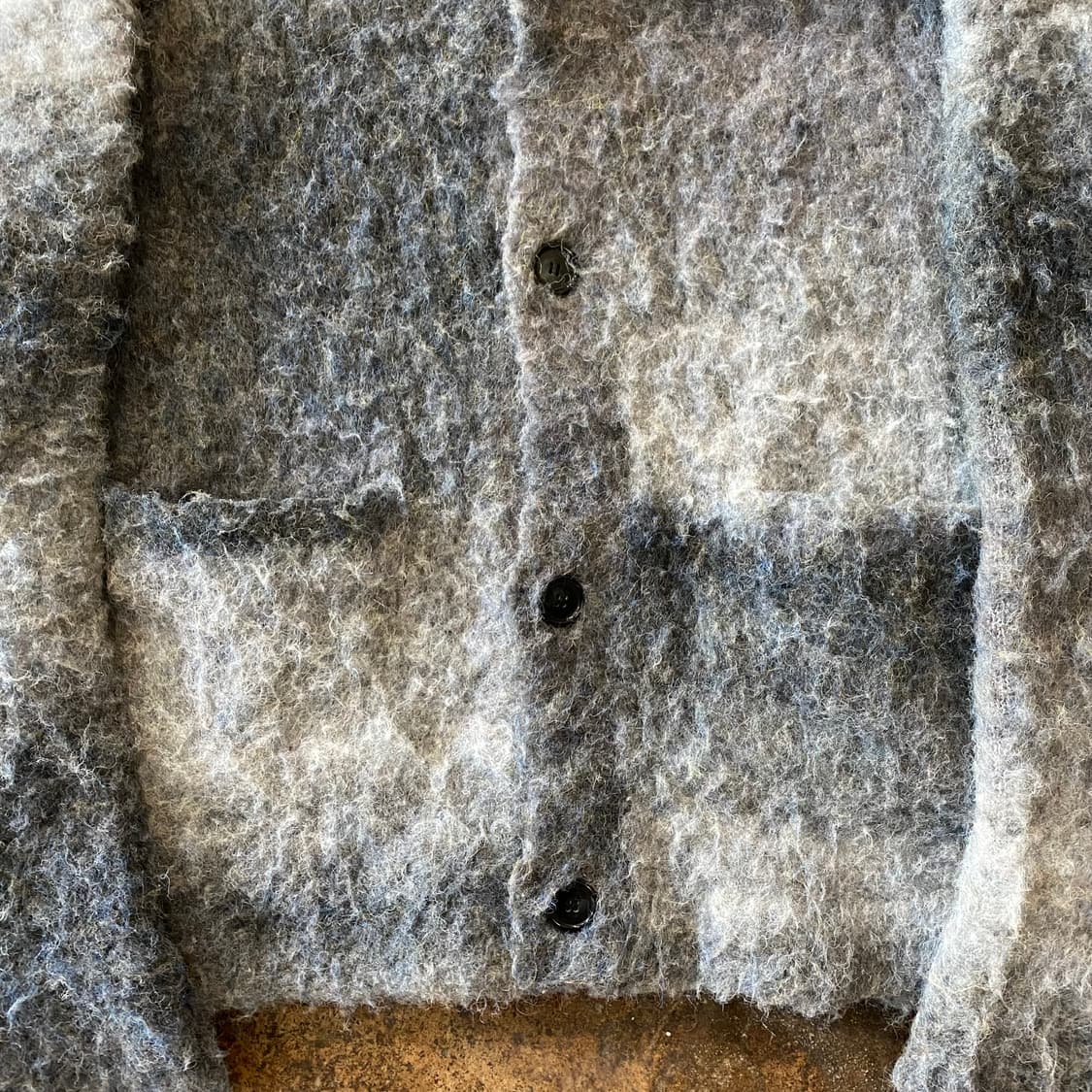 (M) KAMIYA Sailor-Collar Knit Jacket 상품이미지5