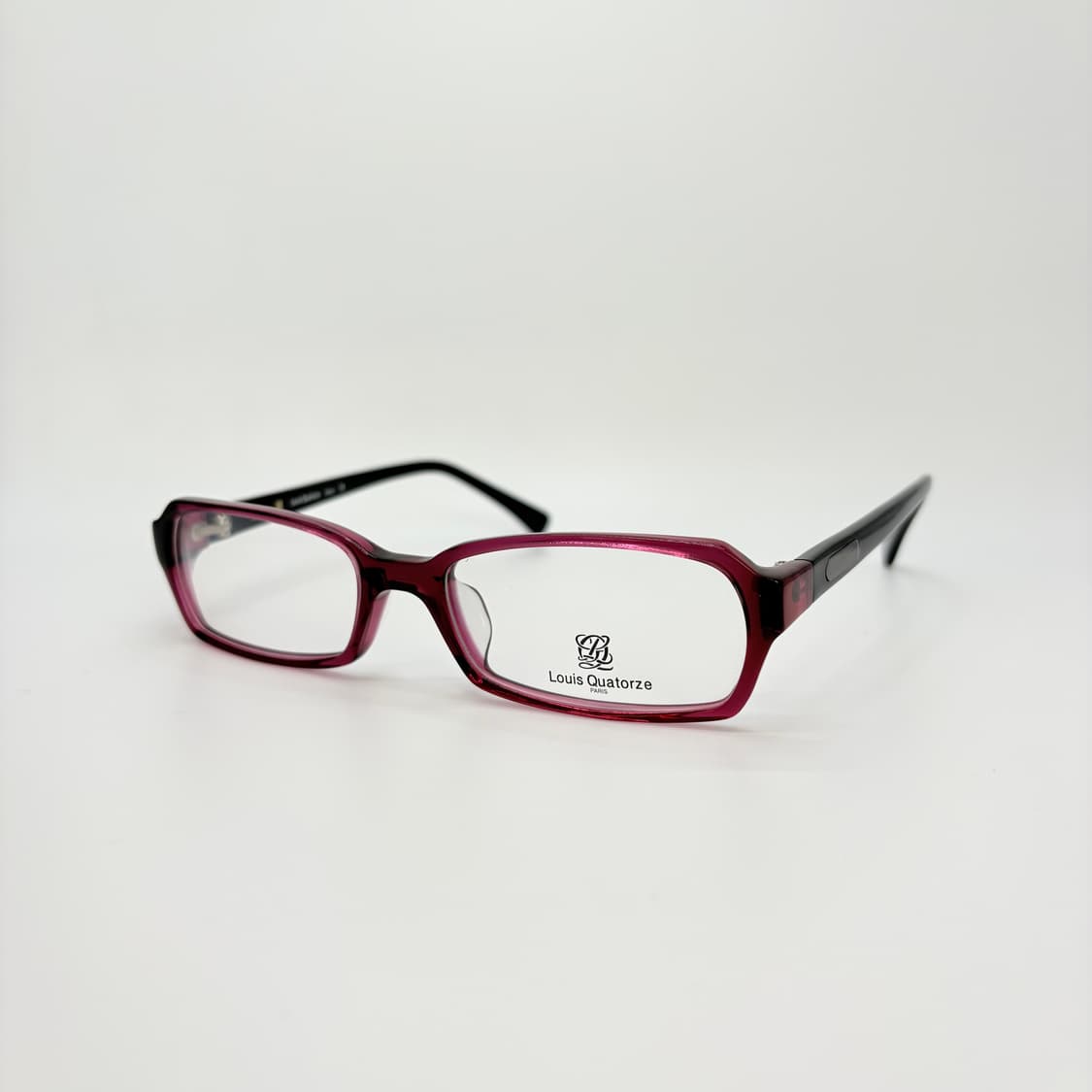 LOUIS QUATORZE 루이까또즈 레드 스퀘어 뿔테 상품이미지1