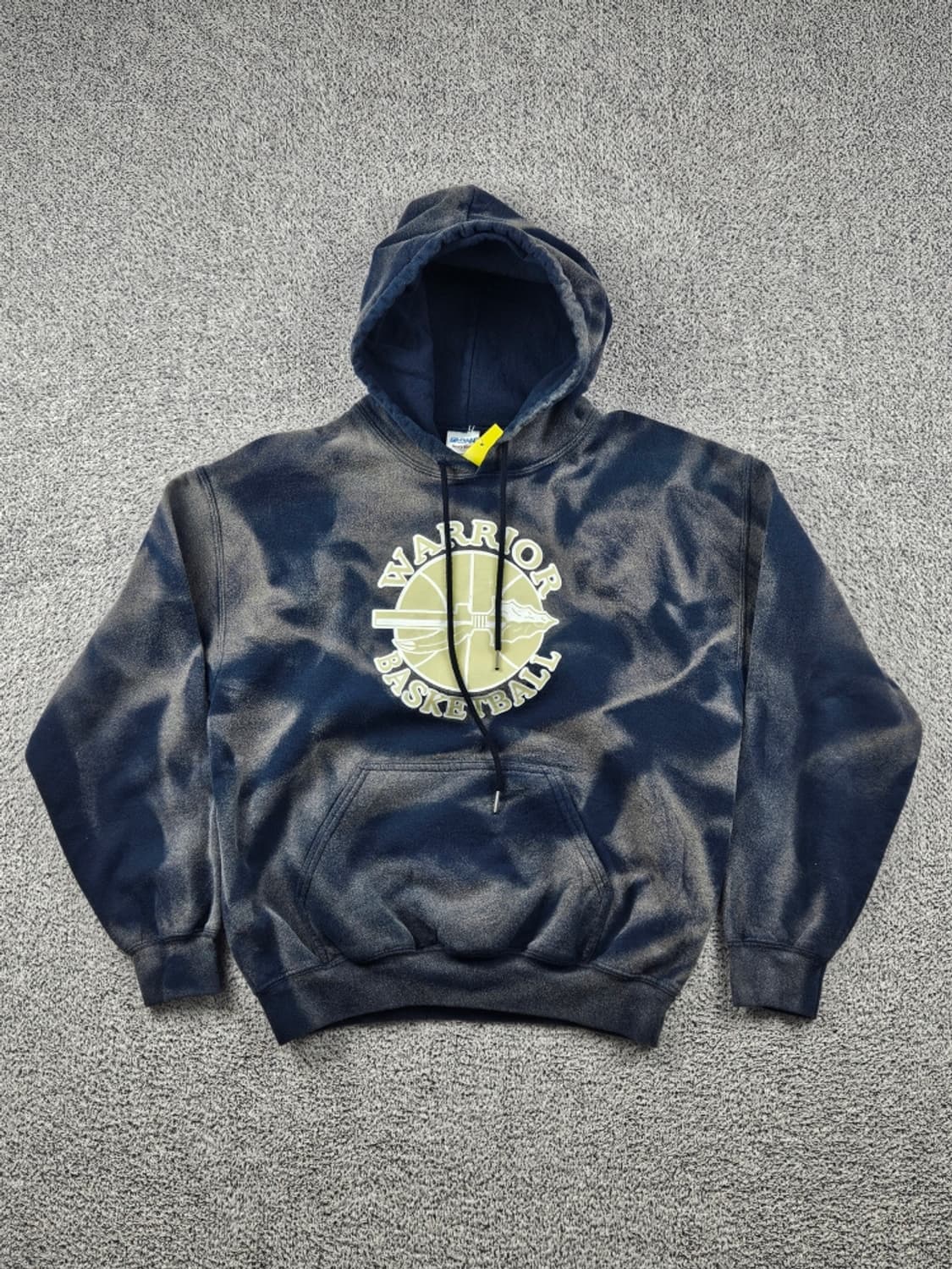 GILDAN 다잉 워시드 커스텀 후드 티셔츠 ( M ) / 10673 상품이미지2