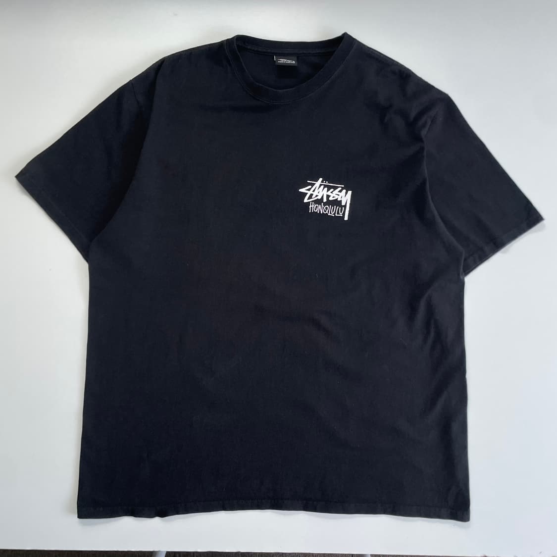 Stussy 스투시 호눌룰루 스탁 블랙 반팔티 상품이미지1