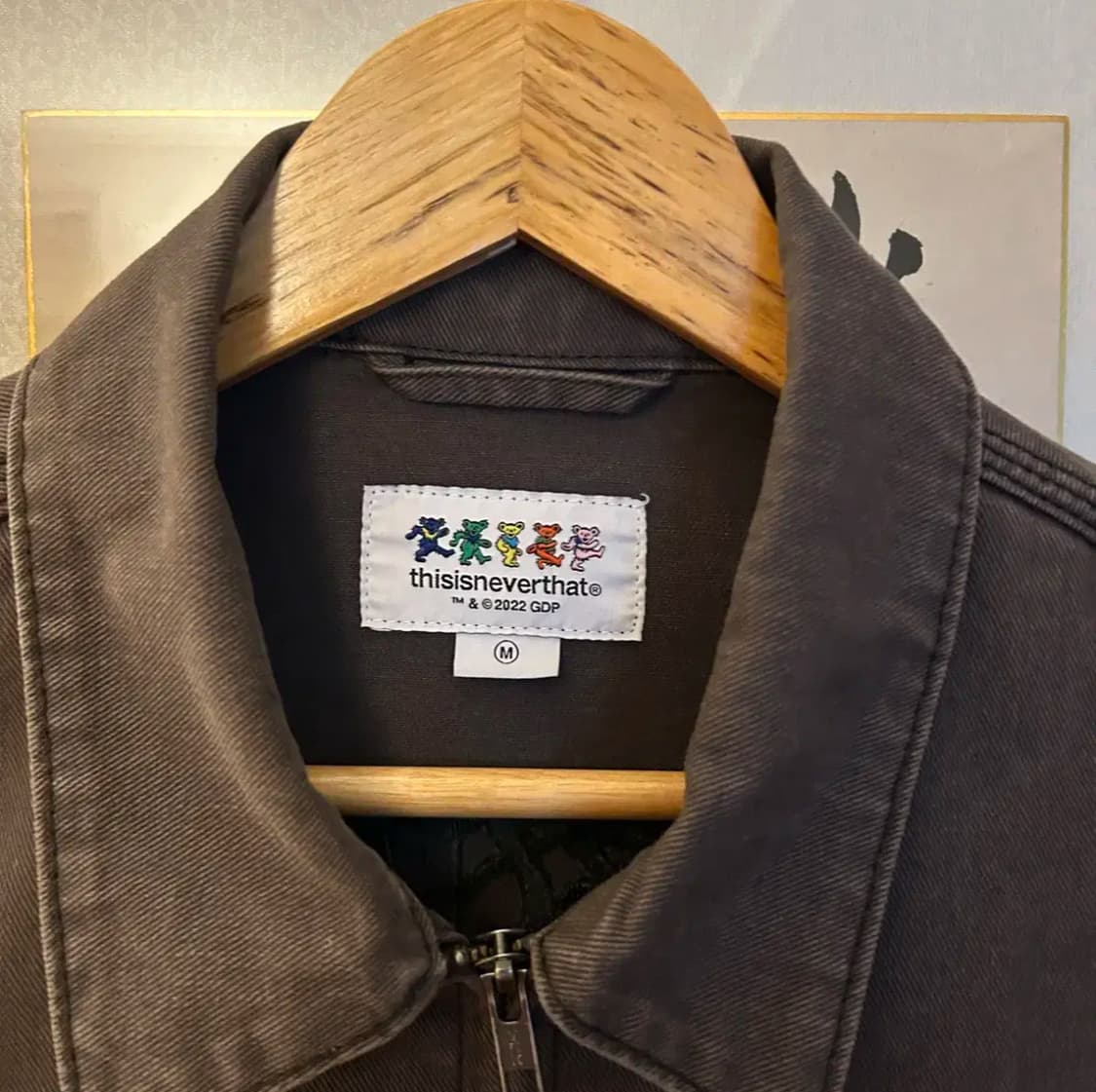 [m] 디스이즈네버댓 그레이트풀데드 라이트닝 카펜터 자켓 상품이미지2