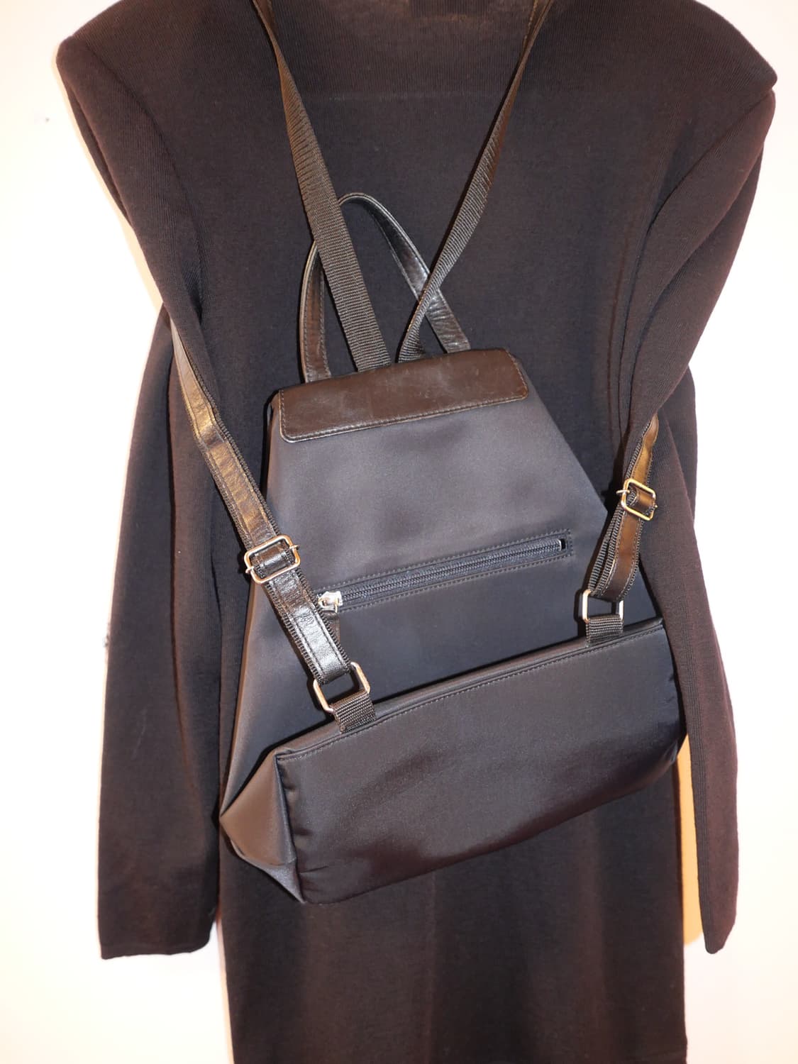 nylon&leather backpak #ClaudeMontana 상품이미지3