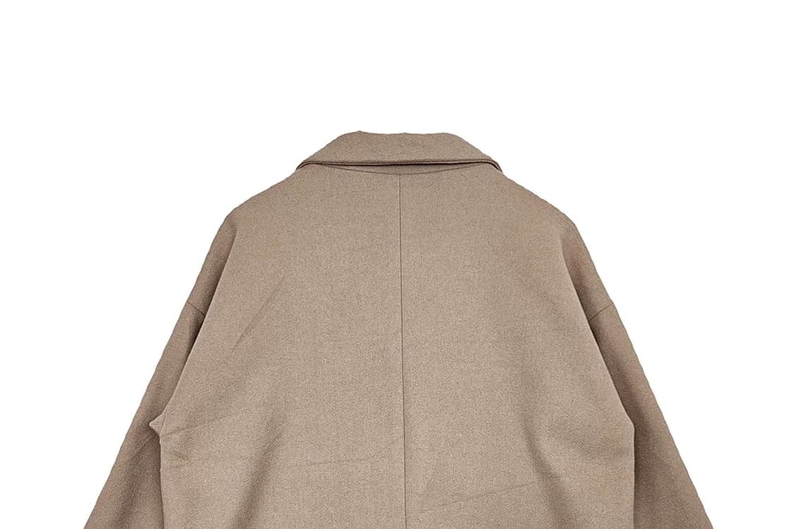 콜자 베이지 오버핏 코트  상품이미지5