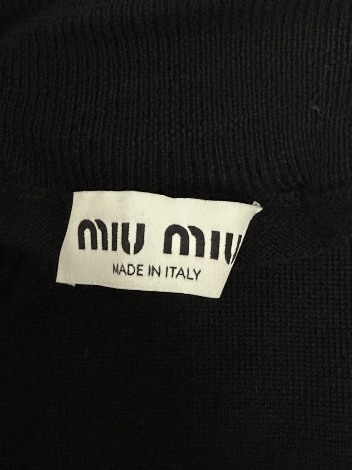 Miu Miu 미우미우 터틀넥 니트 상품이미지5