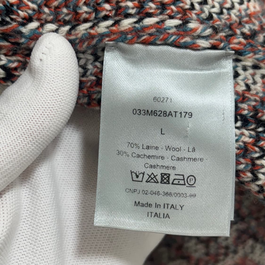 [L]디올 스투시 오블리크 니트 상품이미지3