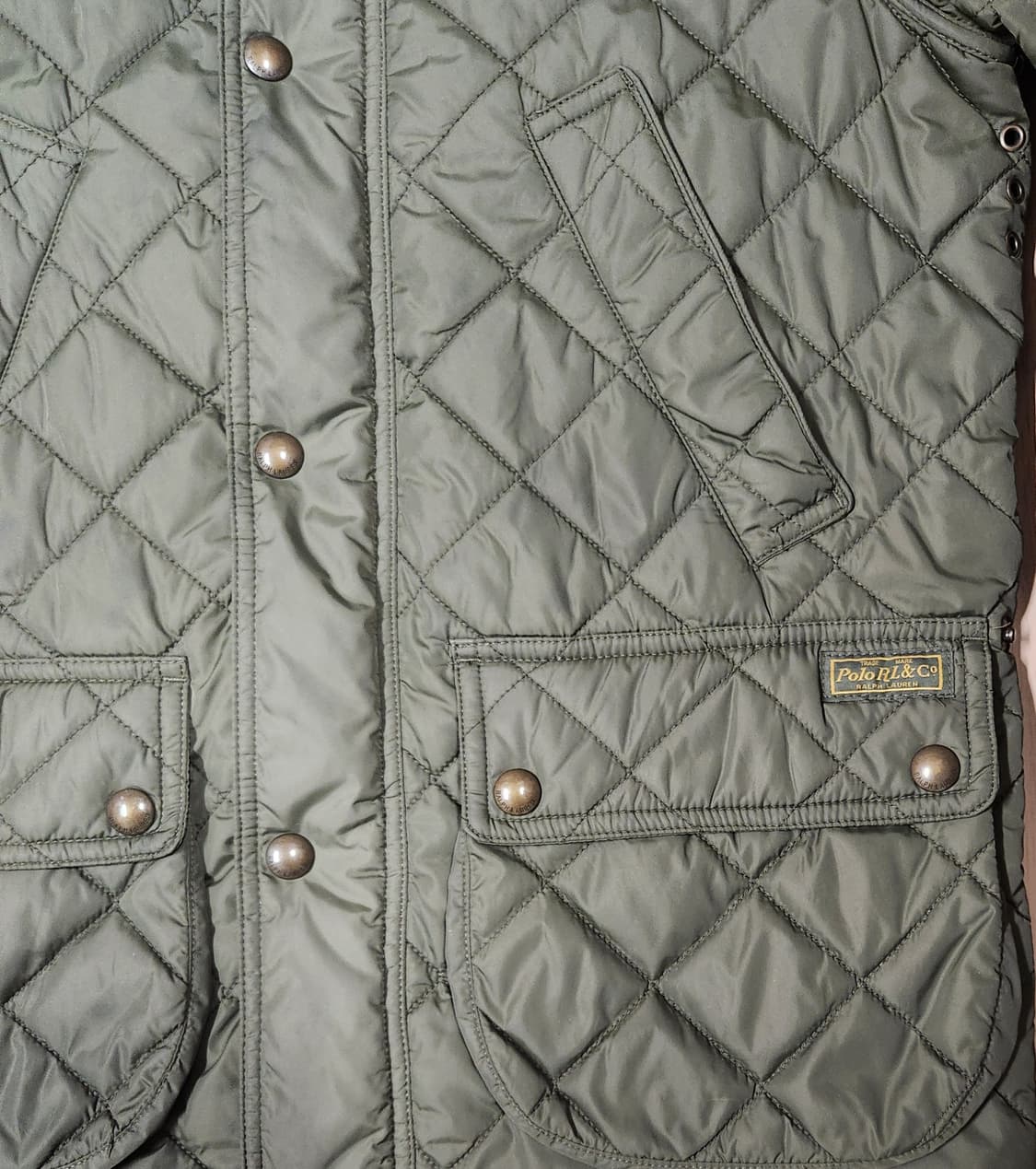 폴로 랄프로렌 퀼팅 자켓 S (95추천해요) 상품이미지4