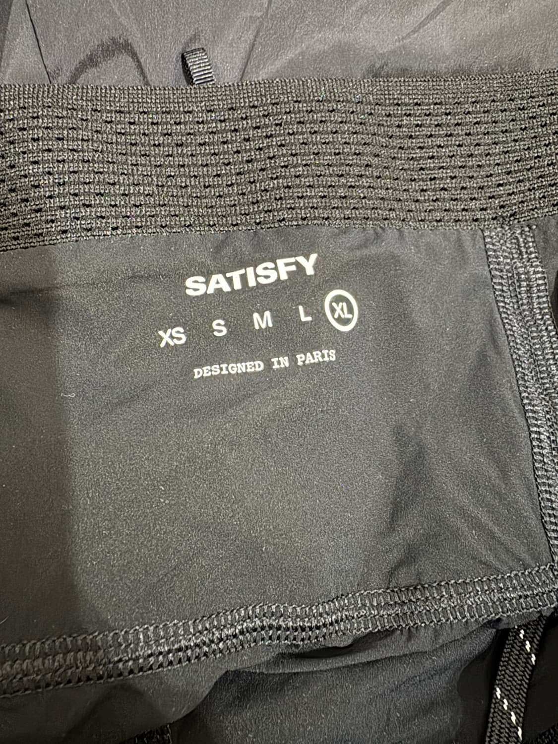 새티스파이 / 테크실크 5인치 쇼츠 블랙 / XL 상품이미지5