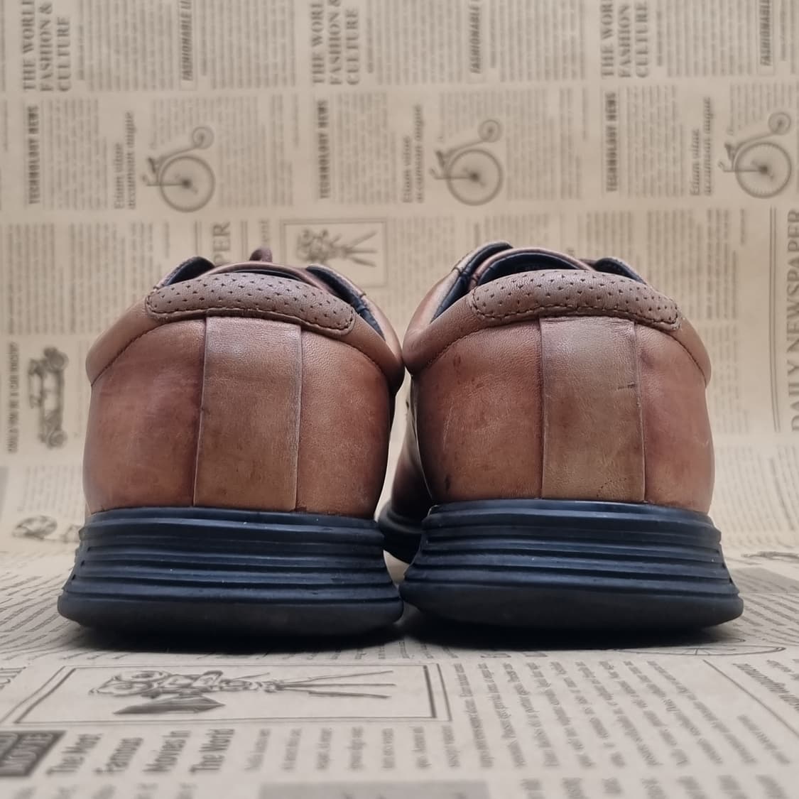 락포트 태닝 브라운 남성더비슈즈255 상품이미지4