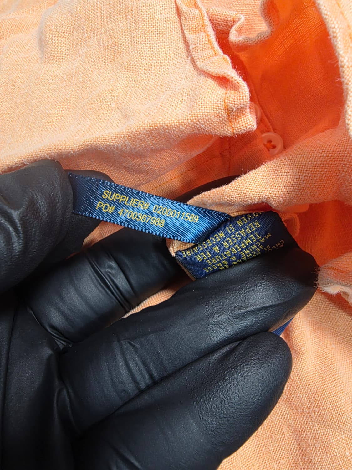 Polo 폴로 랄프로렌 오렌지 셔츠 XS (캐주얼) 상품이미지6