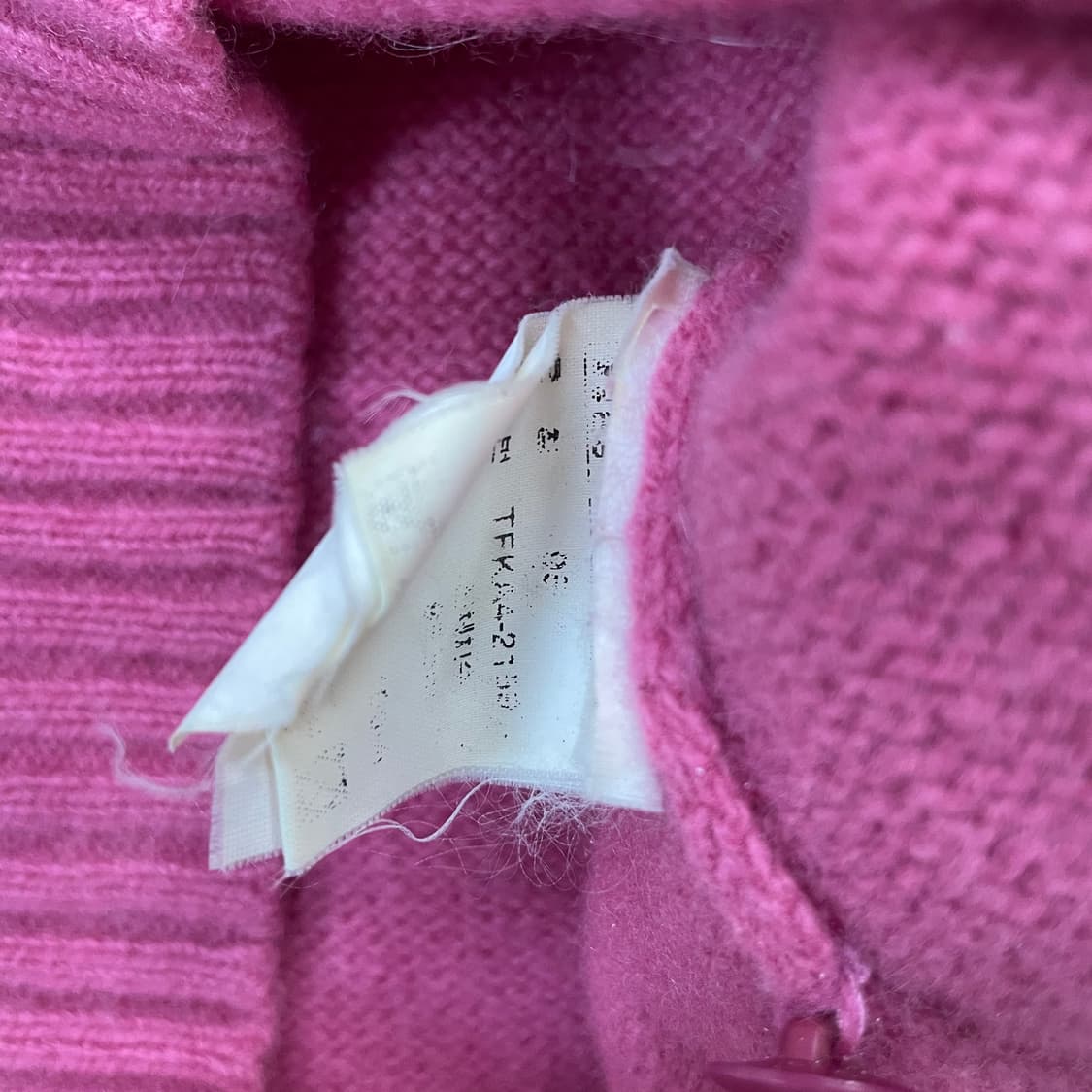 폴로 랄프로렌 포니 로고 라운드 가디건 니트 핑크 상품이미지5