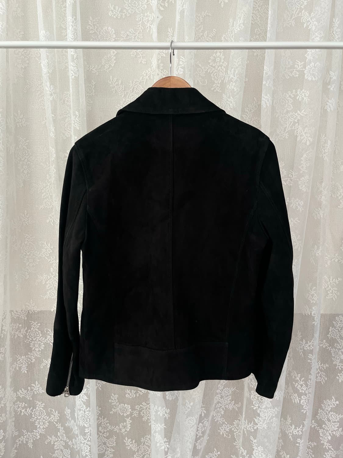 48) 산드로 옴므 고트스킨 스웨이드 라이더 자켓 상품이미지3