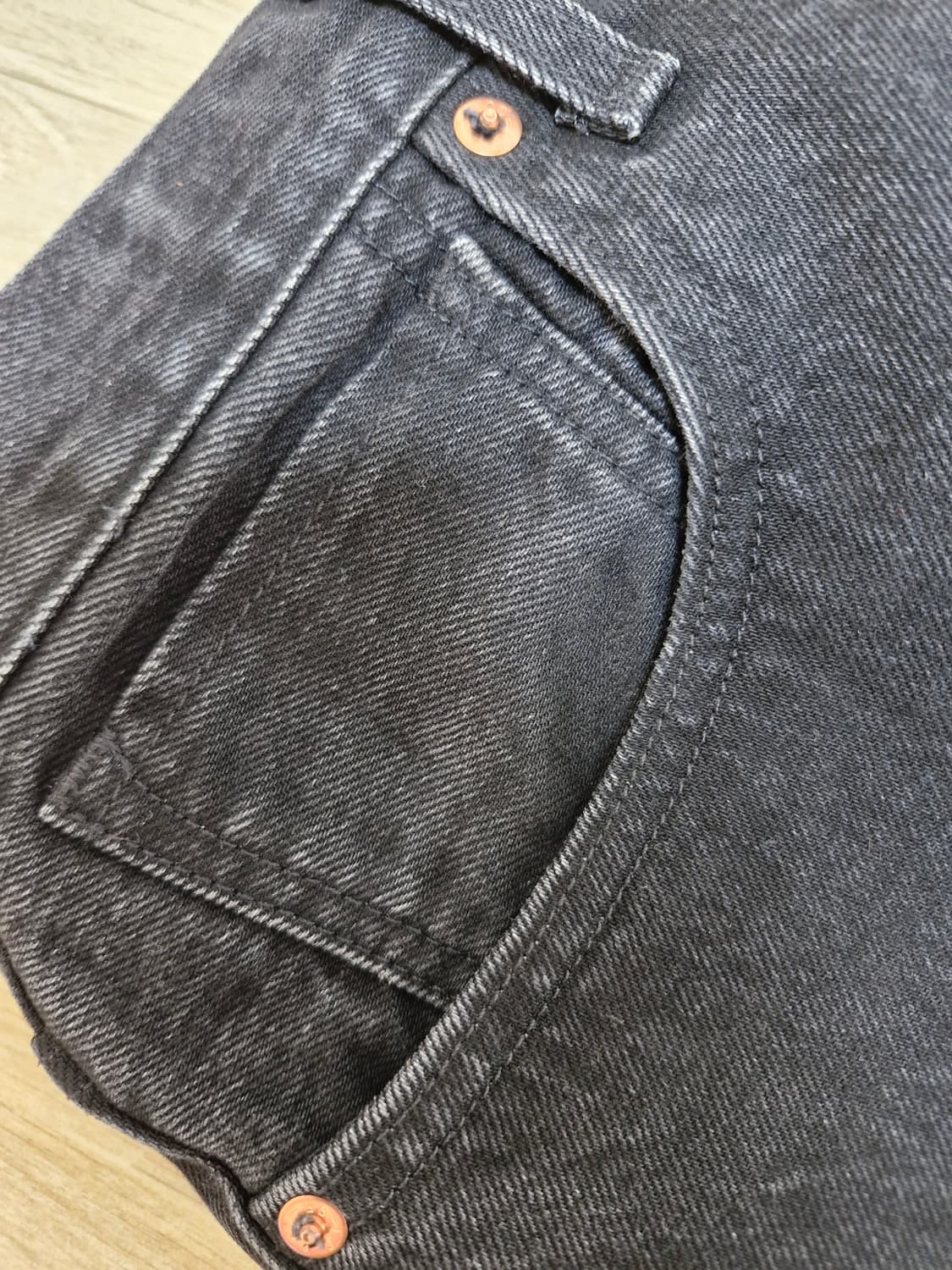 리바이스 블루탭 마커루즈진 블랙 W30L32 판매합니다 상품이미지5