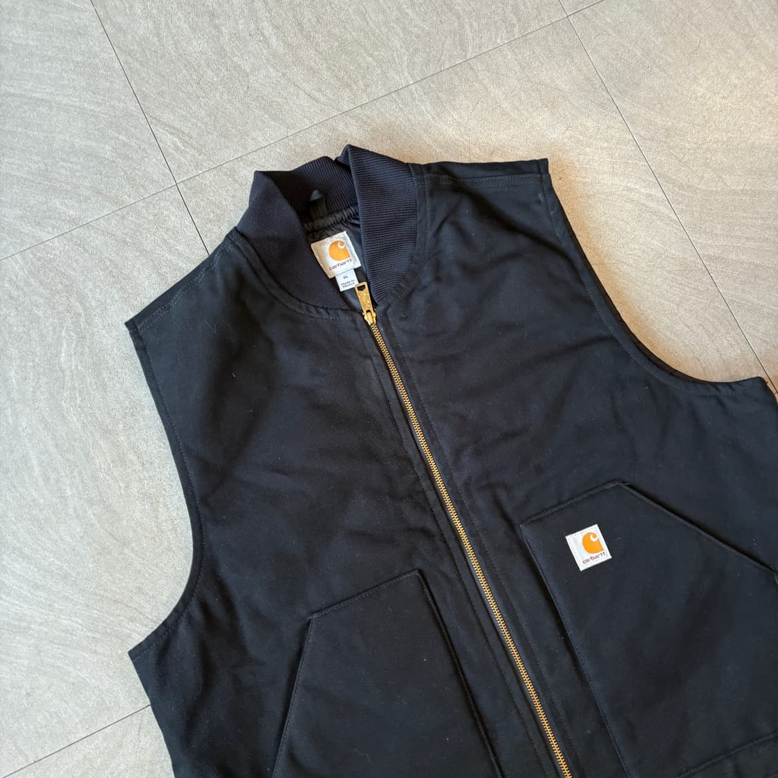 칼하트 정품 덕 캔버스 조끼 상품이미지2