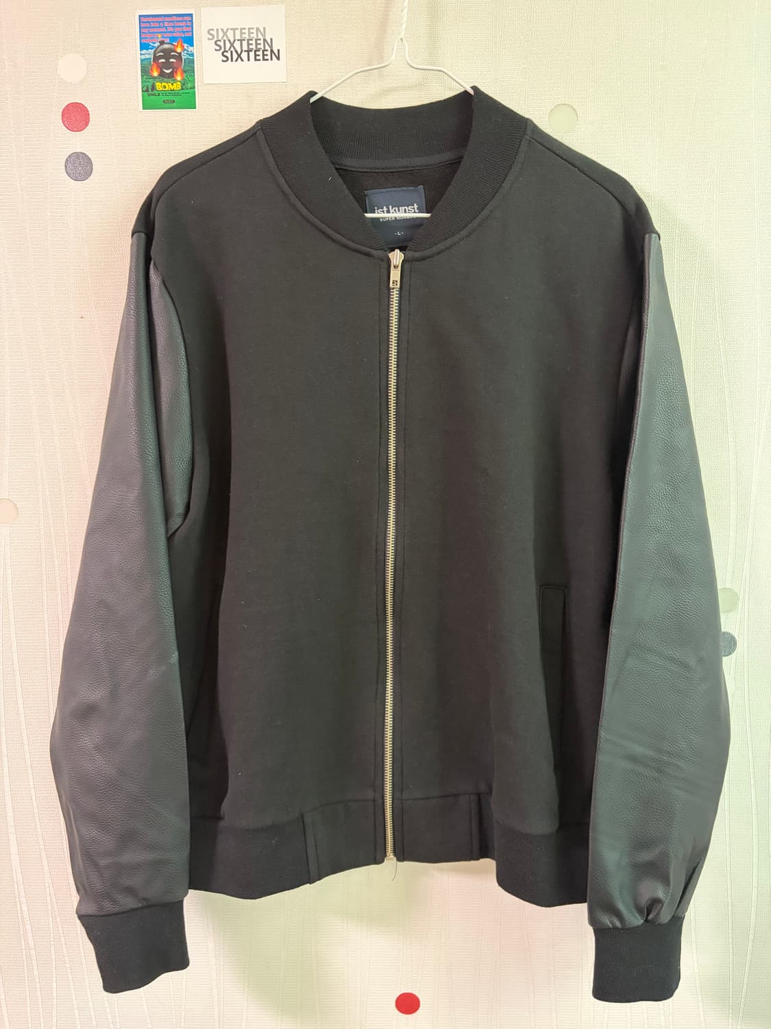 ist kunst 블랙 블루종 점퍼  상품이미지1