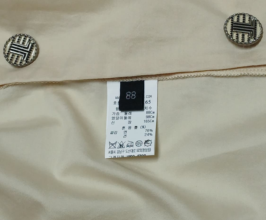 랑방컬렉션 LANVIN COLLECTION  실크블렌드 블라우스 상품이미지6