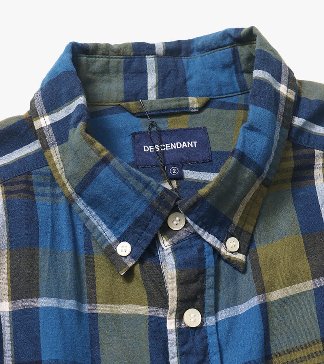 DESCENDANT - HYANNIS B.D SS CHECK SHIRT 상품이미지7