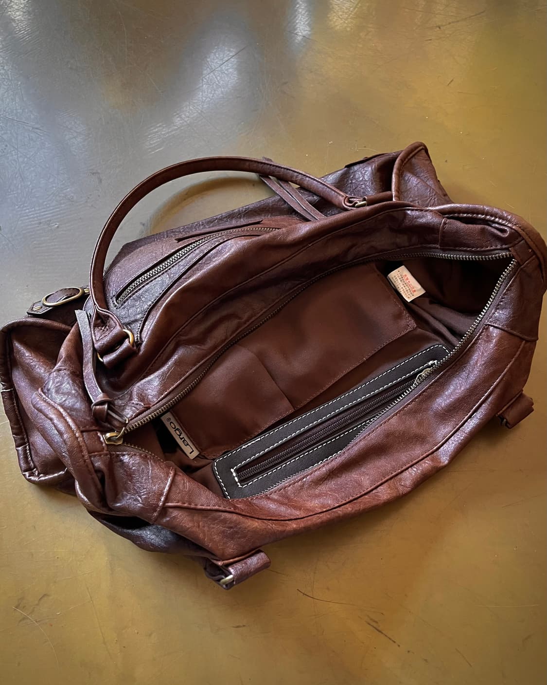 Largo Japan Cowhide Leather City Bag 상품이미지8